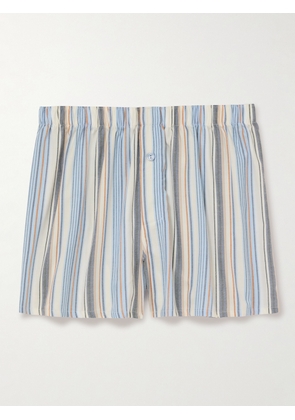 Hanro - Fancy Striped Lyocell and Cotton-Blend Boxer Shorts - Men - Multi - S