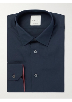 Paul Smith - Cotton-Poplin Shirt - Men - Blue - UK/US 15