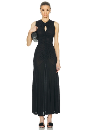 Ulla Johnson Isabel Dress in Noir - Black. Size L (also in M, S, XS).
