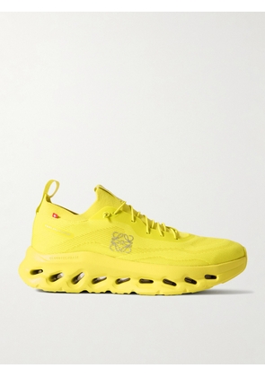 LOEWE - ON Cloudtilt 2.0 Stretch-Knit Sneakers - Men - Yellow - EU 40