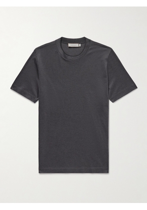 Canali - Cotton-Jersey T-Shirt - Men - Gray - IT 46