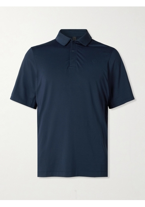 Lululemon - Logo-Appliquéd Stretch Recycled-Piqué Polo Shirt - Men - Blue - S