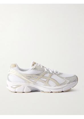 Asics - GT-2160 Mesh, Metallic Leather and Faux Leather Sneakers - Men - White - UK 6