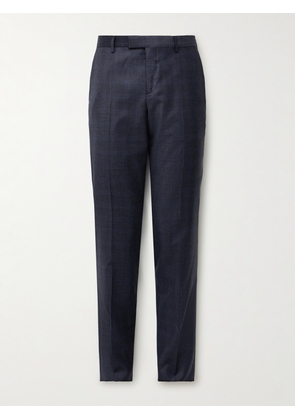 Paul Smith - Slim-Fit Prince of Wales Checked Wool Suit Trousers - Men - Blue - UK/US 32