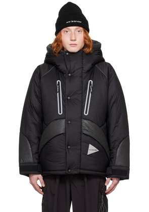 and wander Black Insulated Jacket