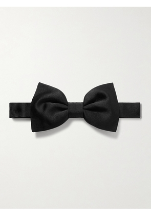 Canali - Pre-Tied Silk Bow Tie - Men - Black