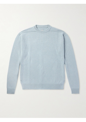 Rick Owens - Boiled Cashmere and Wool-Blend Sweater - Men - Blue - XS