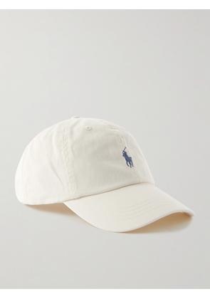 Polo Ralph Lauren - Logo-Embroidered Cotton-Twill Baseball Cap - Men - White