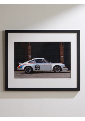 Sonic Editions - Framed 2017 Porsche 911, 1973 Print, 16&quot; x 20&quot; - Men - Black
