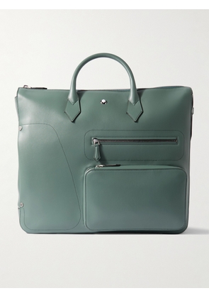 Montblanc - Soft 24/7 Convertible Leather Holdall - Men - Green