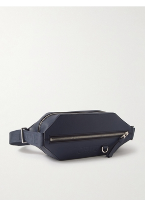 LOEWE - Logo-Debossed Leather Belt Bag - Men - Blue