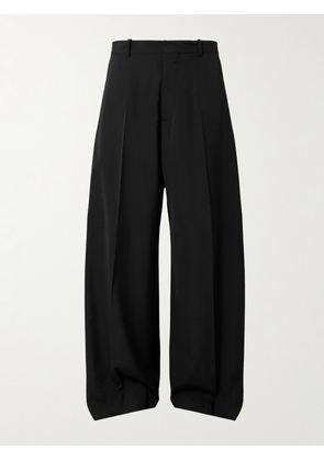 Acne Studios - Wide-Leg Woven Suit Trousers - Men - Black - IT 44