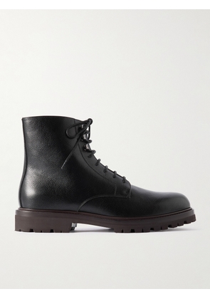 Brunello Cucinelli - Full-Grain Leather Boots - Men - Black - EU 41