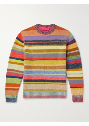 The Elder Statesman - Striped Cashmere Sweater - Men - Multi - XS