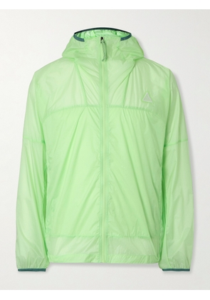 Nike - ACG Logo-Embroidered Nylon-Ripstop Hooded Jacket - Men - Green - S