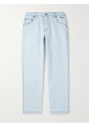 DIME - Wide-Leg Logo-Embroidered Jeans - Men - Blue - UK/US 28