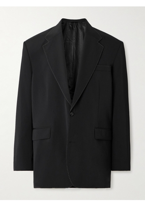 Acne Studios - Juyliano Oversized Grain de Poudre Suit Jacket - Men - Black - IT 44