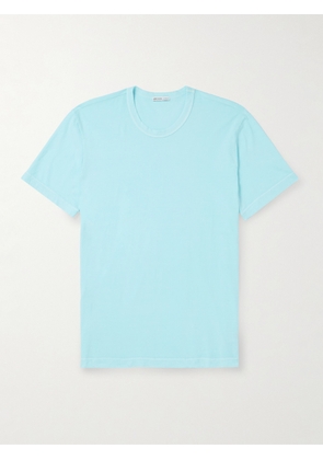 James Perse - Combed Cotton-Jersey T-Shirt - Men - Blue - 1