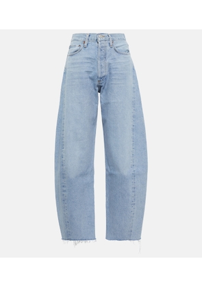 Agolde Luna high-rise barrel-leg jeans