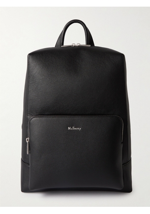Mulberry - Farringdon Pebble-Grain Leather Backpack - Men - Black