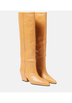 Paris Texas Jane leather knee-high boots