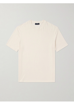 Thom Sweeney - Slim-Fit Linen-Blend Jersey T-Shirt - Men - Gray - XS