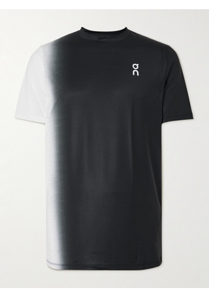 ON - Court-T Logo-Print Stretch Recycled-Jersey Tennis T-Shirt - Men - Black - S