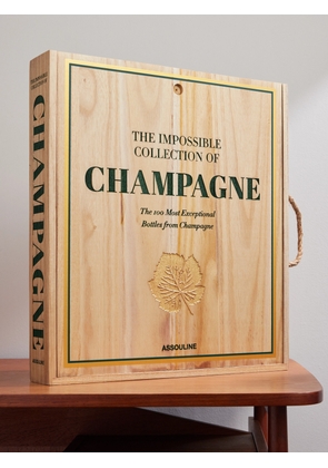 Assouline - The Impossible Collection of Champagne Hardcover Book - Men - Brown