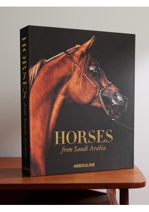 Assouline - Horses From Saudi Arabia Hardcover Book - Men - Black