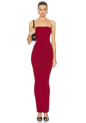 Wolford Fatal Dress in Soft Cherry - Red. Size L (also in M, S, XS).