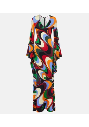 Pucci Onde jersey gown