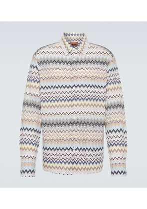 Missoni Zig Zag cotton shirt