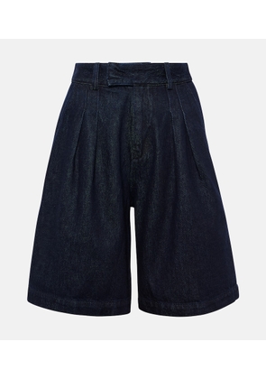 The Frankie Shop Xavier denim Bermuda shorts