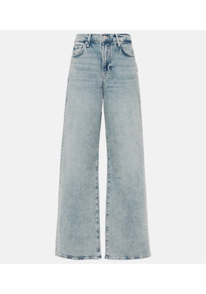7 For All Mankind Scout high-rise wide-leg jeans