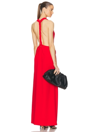Proenza Schouler Faye Backless Dress in Red - Red. Size 6 (also in ).