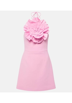 Rebecca Vallance Odetta floral-appliqué minidress
