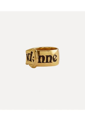 Vivienne Westwood Belt Ring Gold Silver Unisex