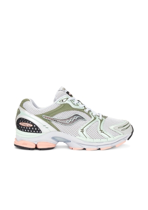Saucony Progrid Triumph 4 Cs in Grey & Green - Grey. Size 11 (also in 11.5, 12, 9).