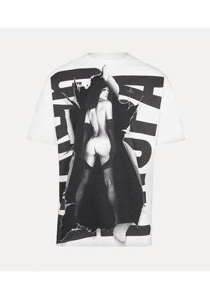 Vivienne Westwood Propaganda Oversized T-shirt Cotton White XS Unisex