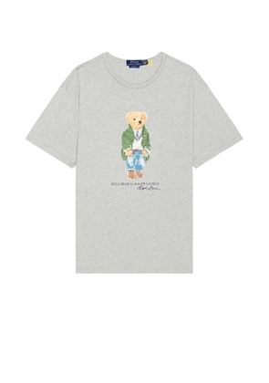 Polo Ralph Lauren Bears Tee in Andover Heather - Grey. Size L (also in M, XL/1X).
