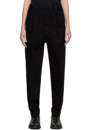 ZEGNA Black Pleated Jeans