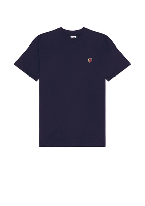 Sky High Farm Workwear Perennial Logo T Shirt in Navy - Blue. Size L (also in M, S, XL).