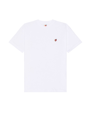 Sky High Farm Workwear Perennial Logo T Shirt in White - White. Size L (also in M, S, XL).
