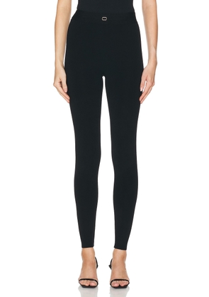 Zeynep Arcay High Waisted Legging in Black - Black. Size 0 (also in 4, 6).