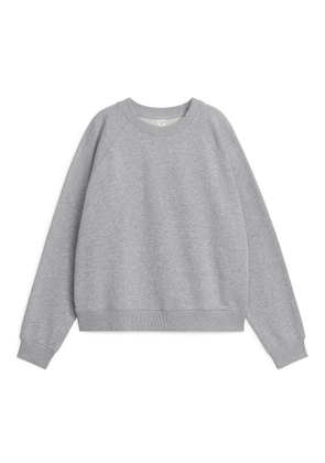 Soft French Terry Sweatshirt - Grey