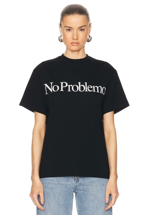 No Problemo Short Sleeve Tee in Black - Black. Size L (also in S, XL/1X, XXL/2X).