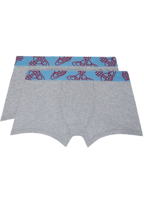 Vivienne Westwood Two-Pack Gray Boxer Briefs