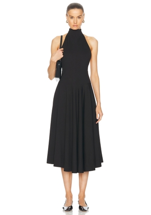 LPA Kara Halter Dress in Black - Black. Size L (also in M, S, XL, XS, XXS).