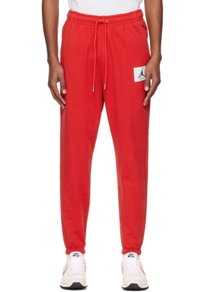 Nike Jordan Red Flight Lounge Pants