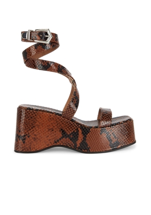 Paris Texas Vicky 80 Sandal Heel in Brown - Brown. Size 37 (also in 37.5, 38.5, 39, 39.5, 40, 41).